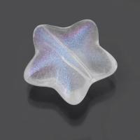 Perles acryliques transparentes, Acrylique, étoile, DIY, transparent, 20x19x9mm, Trou:Environ 2mm, Environ 500sol/sac, Vendu par sac