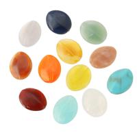 Perles acrylique de couleur unie, DIY, plus de couleurs à choisir, 18x23x8mm, Trou:Environ 1mm, Environ 500sol/sac, Vendu par sac