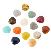 Perles acrylique de couleur unie, DIY, plus de couleurs à choisir, 21.50x21x10mm, Trou:Environ 2mm, Environ 500sol/sac, Vendu par sac