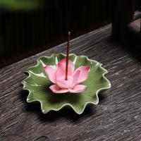 Traditional Ceramic Inserted Burner Incense Seat, Porcelain, handmade, for home and office & durable & different styles for choice, Sold By PC