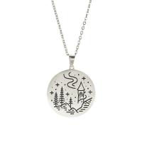 Stainless Steel Pendants, 304 Stainless Steel, polished, fashion jewelry & Unisex, original color, 25x27mm, Sold By PC