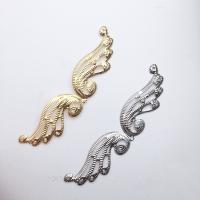 Hair Accessories DIY Findings Iron Wing Shape plated for woman nickel lead & cadmium free 98mm Sold By PC