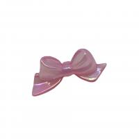 Hair Accessories DIY Findings, Acrylic, Bowknot, candy style, more colors for choice, 50x22mm, Sold By PC