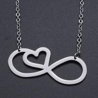 Titanium Steel Necklace Vacuum Ion Plating Unisex & hollow Length Approx 40 cm Sold By Bag