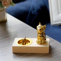 Porcelain Incense Burner with Wood half handmade for home and office & durable Sold By PC