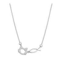 Zinc Alloy Jewelry Necklace with 7cm extender chain plated fashion jewelry & for woman nickel lead & cadmium free Length 41.5 cm Sold By PC