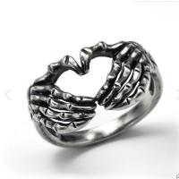 Tibetan Style Finger Ring, antique silver color plated, fashion jewelry & Unisex & different size for choice, nickel, lead & cadmium free, Sold By PC