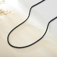 Stainless Steel Jewelry Necklace, 304 Stainless Steel, Vacuum Ion Plating, fashion jewelry & for man, more colors for choice, 2.50mm, Sold Per Approx 23.62 Inch Strand