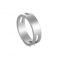 Titantium Steel finger ring, Titan Stål, mode smycken & Unisex & olika storlek för val, fler färger för val, 6x1.30mm, Säljs av PC