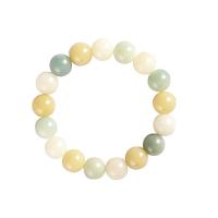 Bodhi Root Buddhist Beads Bracelet, Round, fashion jewelry & elastic & Unisex, more colors for choice, nickel, lead & cadmium free, 12mm, Length:15-17 cm, Sold By PC