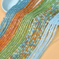 Perles murano faites à la main , chalumeau, DIY, plus de couleurs à choisir, 4x4mm, Trou:Environ 1.5mm, Environ 93PC/brin, Vendu par brin