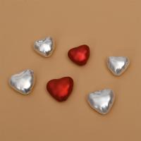 Perles en plastique, coeur, DIY & normes différentes pour le choix, plus de couleurs à choisir, Trou:Environ 0.5mm, Vendu par PC