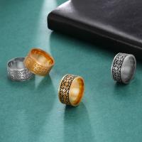 Палец кольцо из нержавеющей стали, Нержавеющая сталь 304, ювелирные изделия моды & Мужская & разный размер для выбора, Много цветов для выбора, 10x2mm, продается PC