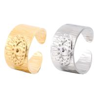 Titanium Steel Finger Ring Vacuum Ion Plating fashion jewelry & Unisex Sold By PC