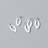 925 Sterling Silver Pendant polished DIY & hollow silver color Sold By PC