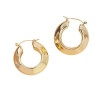Zinc Alloy Hendel weer Earring, gold plated, voor vrouw, 28x30mm, Verkocht door pair