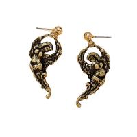 Zinc Alloy Drop Earring plated for woman & hollow Sold By Pair