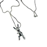 Tibetan Style Jewelry Necklace, Rabbit, plated, for woman, more colors for choice, Sold By PC