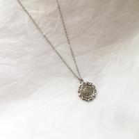 Collier de bijoux en alliage de zinc, Placage, pour femme, plus de couleurs à choisir, Longueur:Environ 15.74 pouce, Vendu par PC