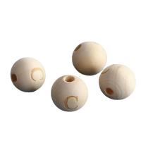 Drvene perle, Schima Superba, Krug, Izrezbaren, možete DIY & različitih dizajna za izbor, 16mm, Približno 1000računala/Torba, Prodano By Torba