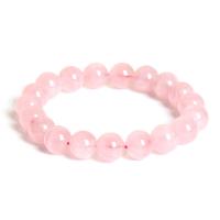 Rose Quartz Bracelet, different size for choice & for woman, pink, Sold By PC