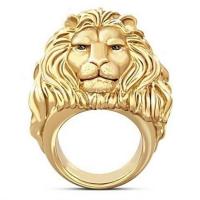 Tibetan Style Finger Ring, gold color plated, fashion jewelry & different size for choice & for man, nickel, lead & cadmium free, Sold By PC
