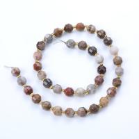 Agate Beads, Gobi Agate, Round, polished, DIY & different size for choice & faceted, mixed colors, Sold Per Approx 14.96 Inch Strand
