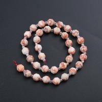 Network Stone Beads, Round, polished, DIY & different size for choice & faceted, mixed colors, Sold Per Approx 14.96 Inch Strand