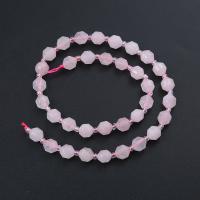 Natürliche Rosenquarz Perlen, rund, poliert, DIY & verschiedene Größen vorhanden & facettierte, Rosa, verkauft per ca. 14.96 ZollInch Strang