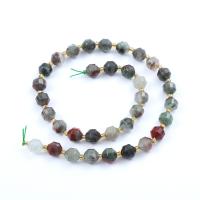 Afrikanischer Blutstein Perle, rund, poliert, DIY & verschiedene Größen vorhanden & facettierte, gemischte Farben, 2.50mm, verkauft per ca. 14.96 ZollInch Strang