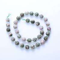 Lucky Stone Beads, Round, polished, DIY & different size for choice & faceted, mixed colors, Sold Per Approx 14.96 Inch Strand