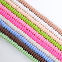 Polymer Clay Beads, DIY, more colors for choice, 3x6mm, Approx 110PCs/Strand, Sold Per Approx 15.75 Inch Strand