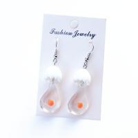 Plastic Earring Set, different styles for choice & for woman, more colors for choice, 15x30mm, Sold By Pair