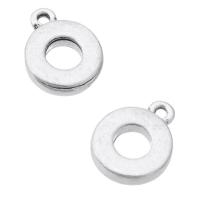 Zinc Alloy Pendants Donut antique silver color plated DIY & hollow nickel lead & cadmium free Approx 1mm Sold By KG