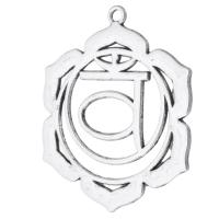 Tibetan Style Hollow Pendants, Flower, antique silver color plated, Unisex, nickel, lead & cadmium free, 36x43.50x1.50mm, Hole:Approx 2mm, Sold By KG