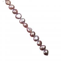 Perle perline Keishi coltivate d'acqua dolce, perla d'acquadolce coltivata naturalmente, Irregolare, DIY, viola, 5-6mm, Venduto per Appross. 36-38 cm filo