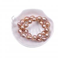 Cultured Baroque Freshwater Pearl Beads, Teardrop, DIY, mixed colors, 10-12mm, Sold Per Approx 14.96 Inch Strand