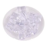 Perles en plastique, moulage par injection, DIY & normes différentes pour le choix, blanc, 500sol/sac, Vendu par sac