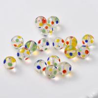 Handgemaakte Lampwork Beads, DIY, multi-gekleurde, 12mm, Verkocht door PC