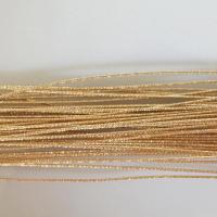 gold-gefüllt Armreif-Draht, 14K goldgefüllt, goldfarben, 0.76mm, Länge:ca. 12 ZollInch, verkauft von PC