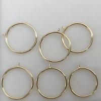 Gold-teli cserélhető gyöngy gyűrű, Fánk, 14 Ezer aranytöltött, DIY & különböző méretű a választás, aranysárga, Által értékesített PC