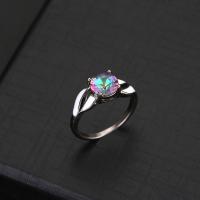 Rhinestone палец кольцо, цинковый сплав, ювелирные изделия моды & разный размер для выбора & Женский & со стразами, не содержит никель, свинец, продается PC