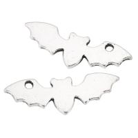 Tibetan Style Animal Pendants, Bat, antique silver color plated, Unisex, nickel, lead & cadmium free, 24.50x9x1mm, Hole:Approx 1mm, Sold By KG