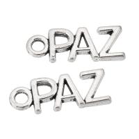 Zinc Alloy Pendants antique silver color plated Unisex nickel lead & cadmium free Approx 2mm Sold By KG