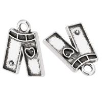 Tibetan Style Pendants, Trousers, antique silver color plated, Unisex, nickel, lead & cadmium free, 13x16x1.50mm, Hole:Approx 2mm, Sold By KG