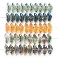 Crystal Beads, plated, DIY, more colors for choice, 8x17mm, Sold By PC