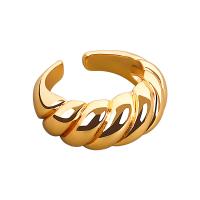 Brass Open Finger Ring, plated, fashion jewelry & for woman, more colors for choice, nickel, lead & cadmium free, 8.80mm, Sold By PC