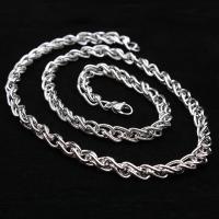 304 Stainless Steel Necklace fashion jewelry & for man original color 6mm Sold Per Approx 21.65 Inch Strand