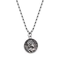 925 Sterling Silver Necklaces fashion jewelry & Unisex Length Approx 17.7 Inch Sold By PC