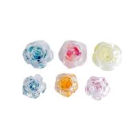 3D L'art des ongles Décoration, résine, Rose, DIY & normes différentes pour le choix, plus de couleurs à choisir, 100PC/sac, Vendu par sac